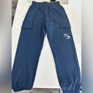 Nike 3BRAND by Russell Wilson boys Cargo Joggers. Small 8-10 NEW